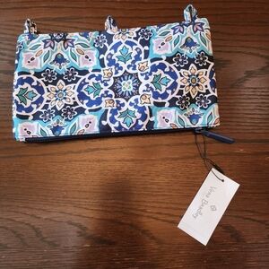 Vera Bradley Blue Floral pencil pouch
